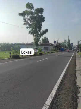 Tanah pinggir jalan raya sambisari purwomartani cocok cluster gudang