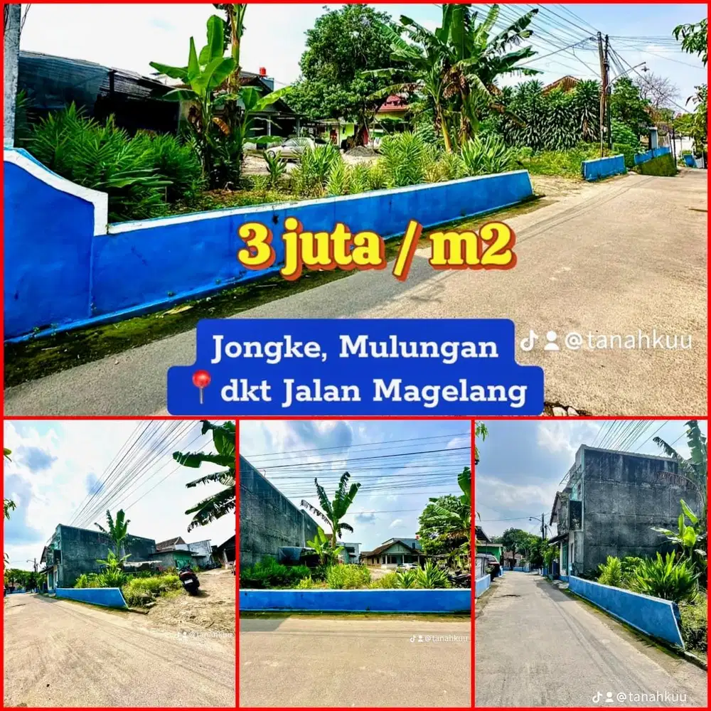 Tanah startegis untuk hunian jongke belakang hotel hyatt