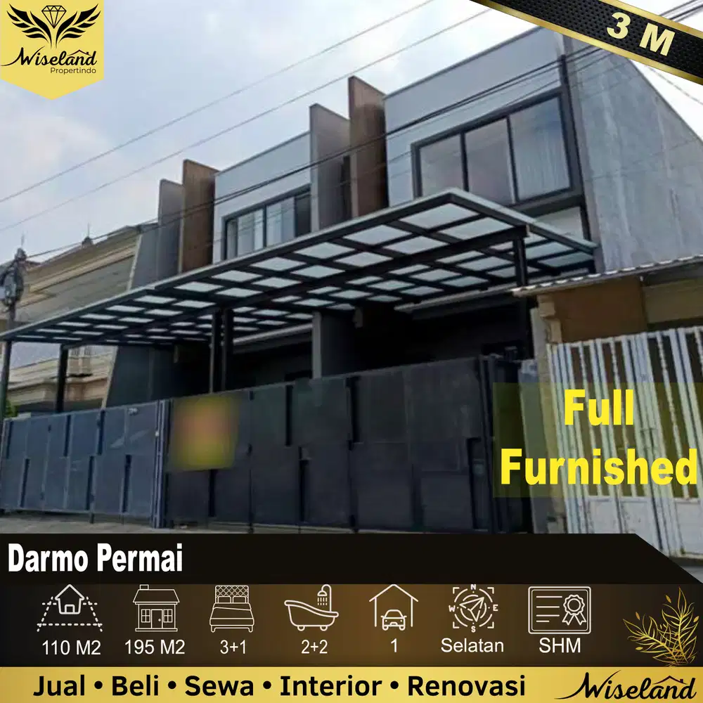 Dijual Rumah Darmo Permai Surabaya