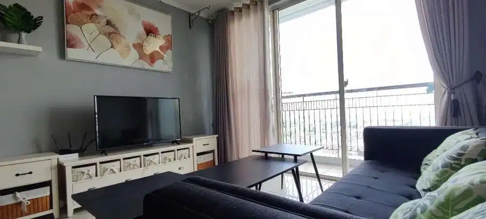 French Walk Tower Paris Siap Huni Furnished