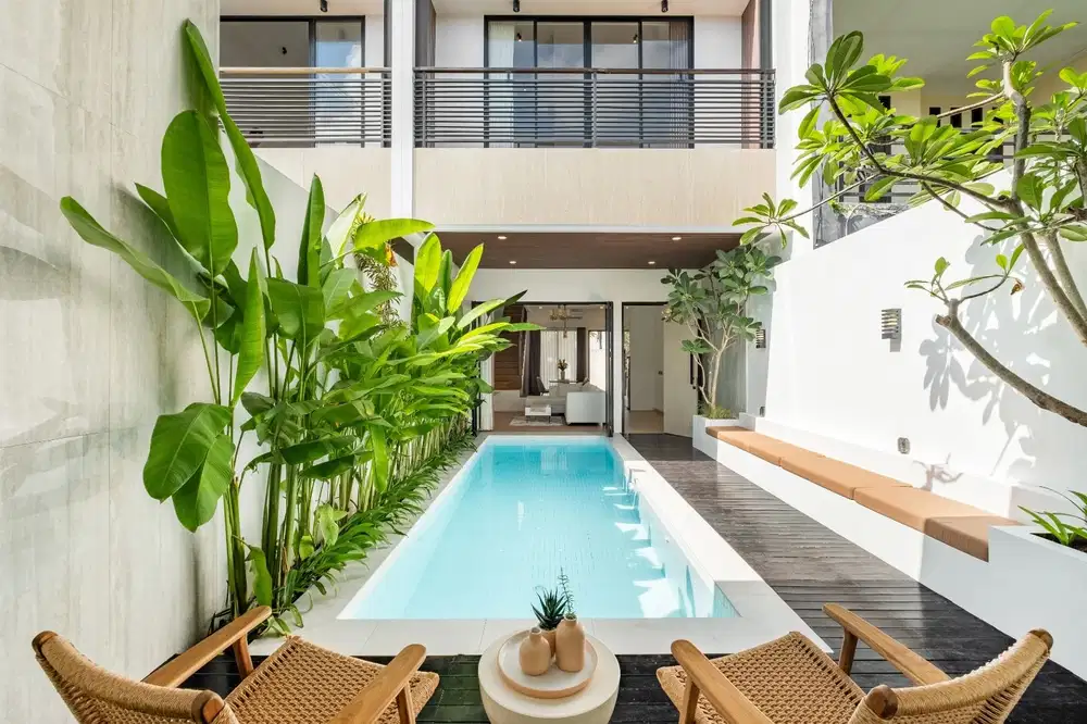 for sale new villa tropical canggu
