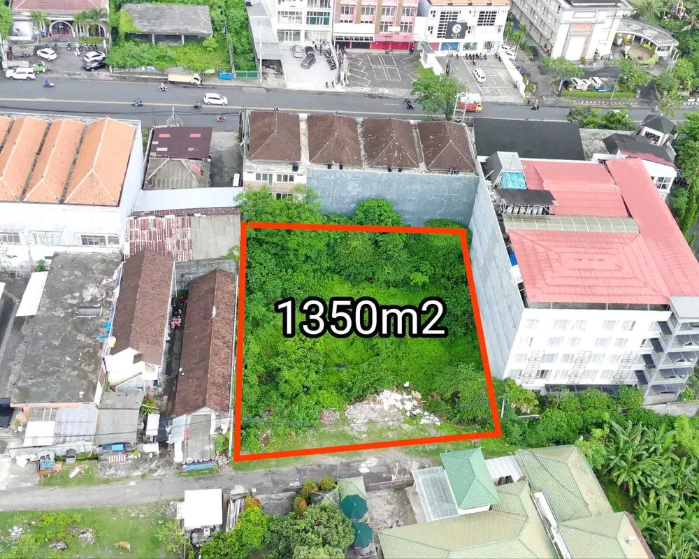 dijual tanah komersil lokasi gatot subroto barat