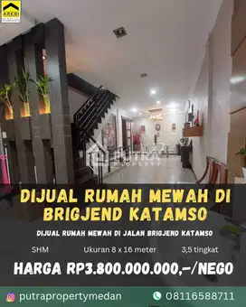 DIJUAL RUMAH DAERAH JALAN BRIGJEN KATAMSO