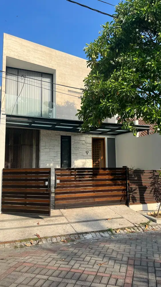 Super Sale Rumah Araya 2 Sukolilo 2 lantai Minimalis Row Lebar Semi fu