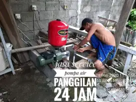 SERVICE SERVIS POMPA AIR 24 JAM SUMUR BOR JOGJA SUNTIK GALI  SEDOT WC