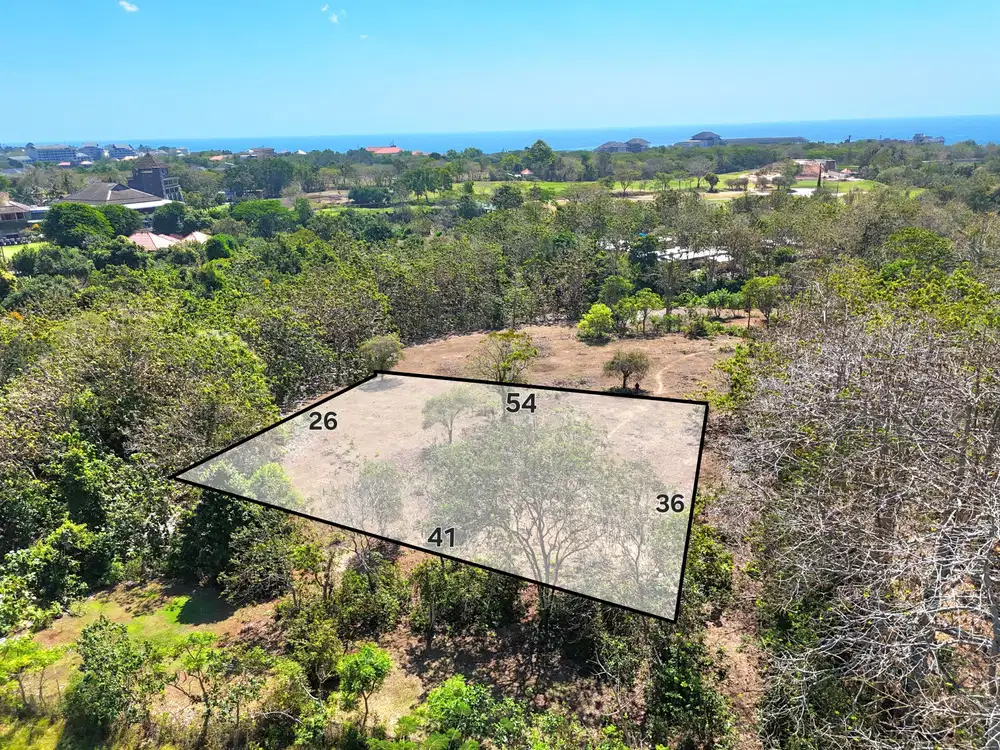 Tanah Dekat ke Pantai Balangan Jimbaran Kuta Selatan Badung Bali