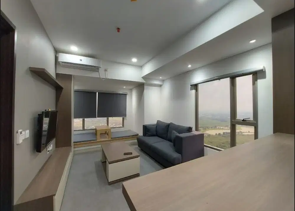Disewakan Apartemen 1BR 57m², Orange County Lippo Cikarang, 70 JT/Thn!