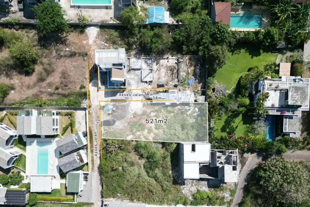 DIJUAL TANAH OCEAN VIEW JAlAN ANGGREK UNGASANkode ay //lingk villa