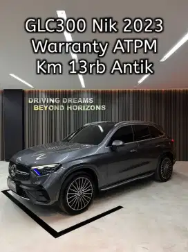 Mercedes Benz GLC300 AT 2024 Grey Mercy Km13rb B549BIL Nik 2023