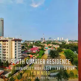 South Quarter Residence Unit Baru High Floor View Kota Siap Huni