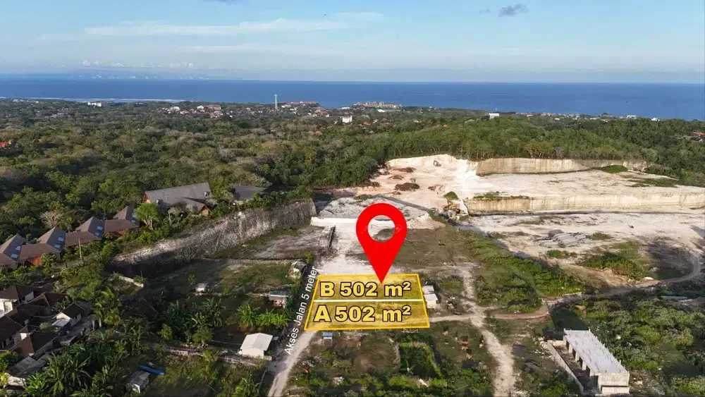 Tanah Murah Plot Kecil Raya Kampial Nusa Dua Bali