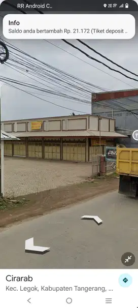 Dijual tanah bonus 11 ruko dan bangunan lain