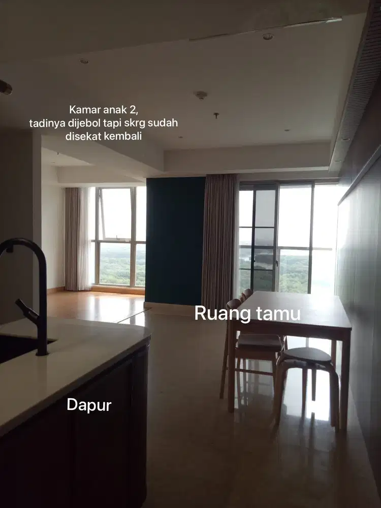 Disewakan cepat Murah bagus Apartemen 3br Di Goldcoast PIK