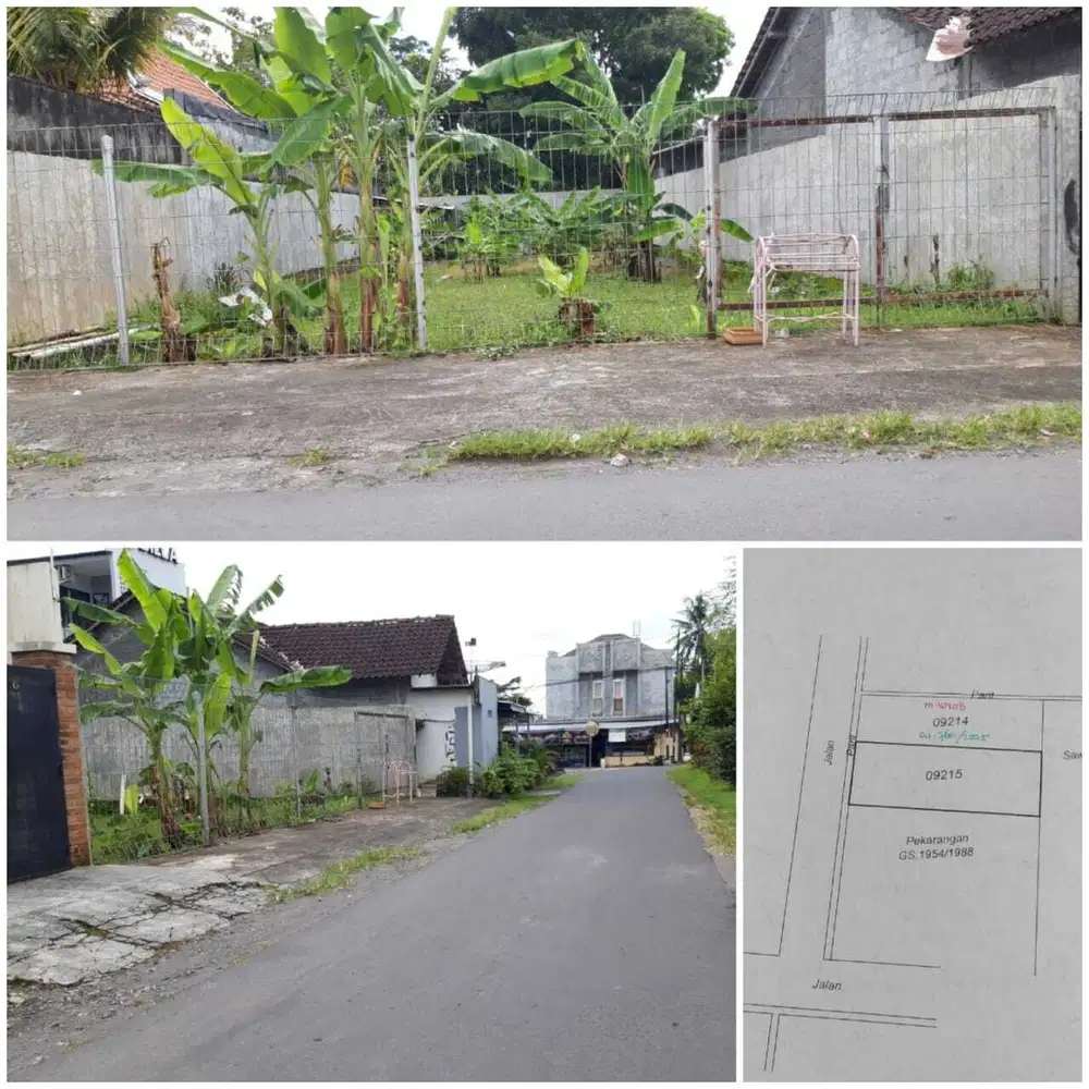 Tanah istimewa utara perum merapi view cocok hunian