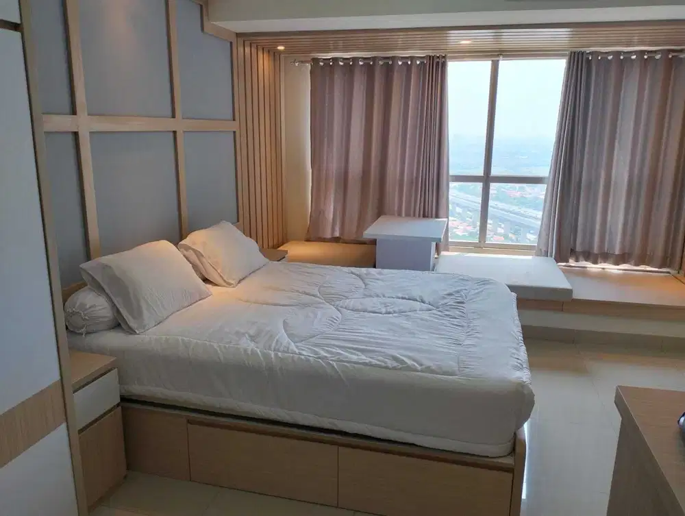 Apartemen 1BR Full Furnish di Orange County Cikarang, Only 800 Juta!