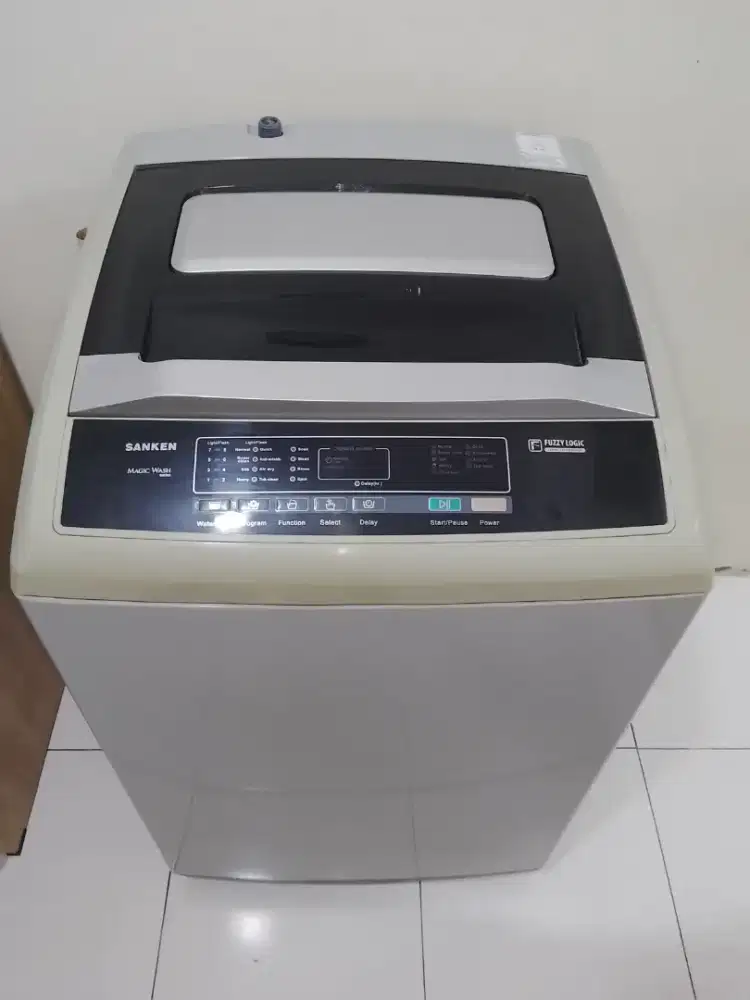 Jual mesin cuci merek SANKEN normal semua siap pakai kapasitas 10 kg