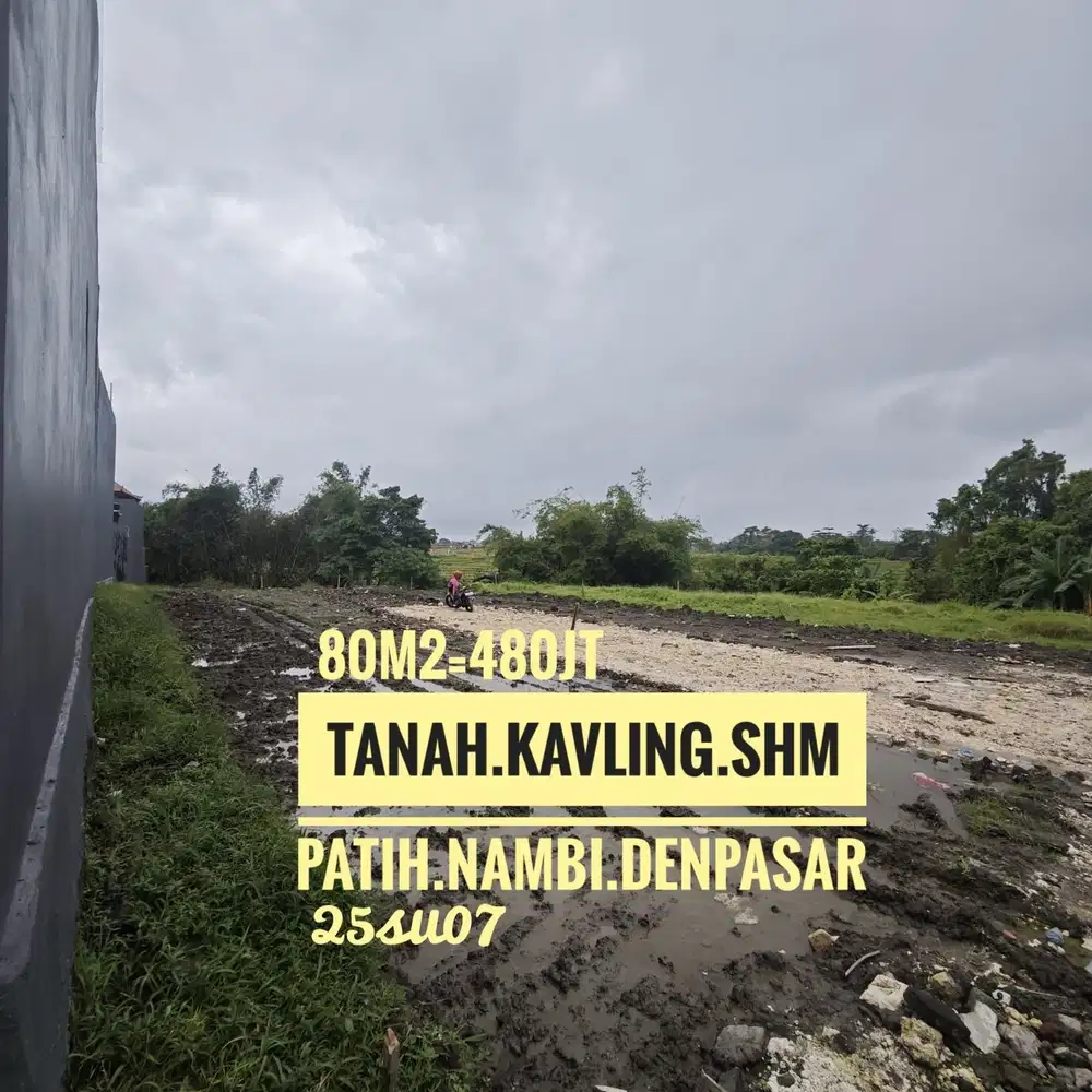Tanah Kapling SHM zona kuning perumahan Patih Nambi Ubung denpasar