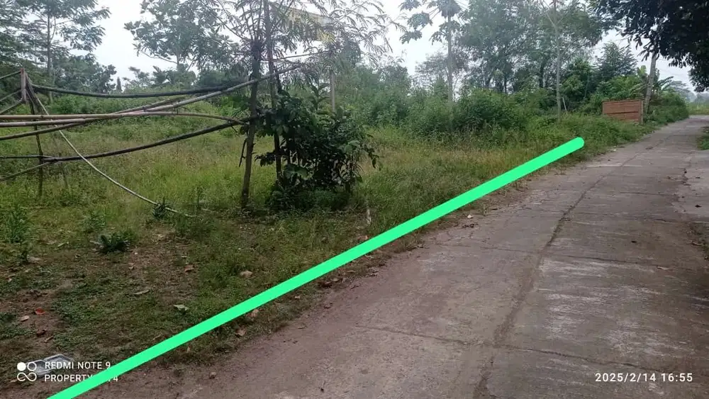 Tanah nyaman. Dan asri gancahan jalan godean KM 7 sidomoyo