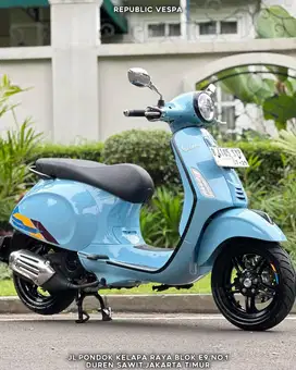 DIJUAL CEPAT PRIMAVERA S 150 IGET ABS LED TH 2024 BLUE CAPRI