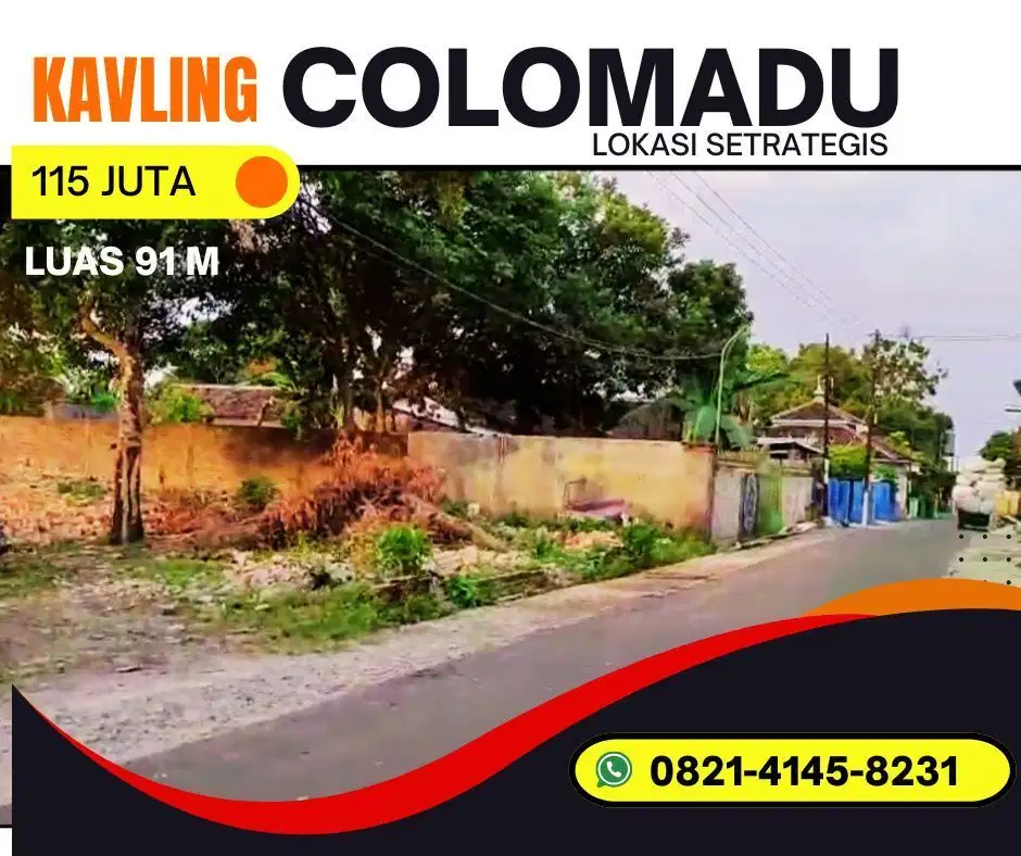 DIJUAL TANAH  KAVLING DIJUAL  COLOMADU KARANGANYAR DEKAT EXIT TOLL