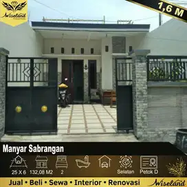 Dijual Rumah Manyar Sabrangan Surabaya