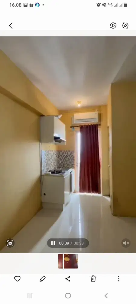 Disewakan gunawangsa tidar studio kosongan
