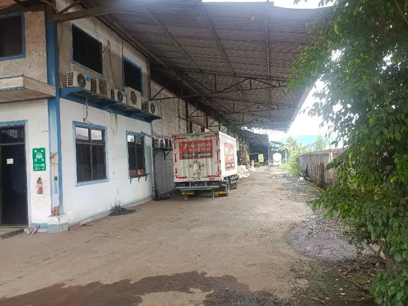 di jual tanah dan bangunan di bantar gebang jl narogong