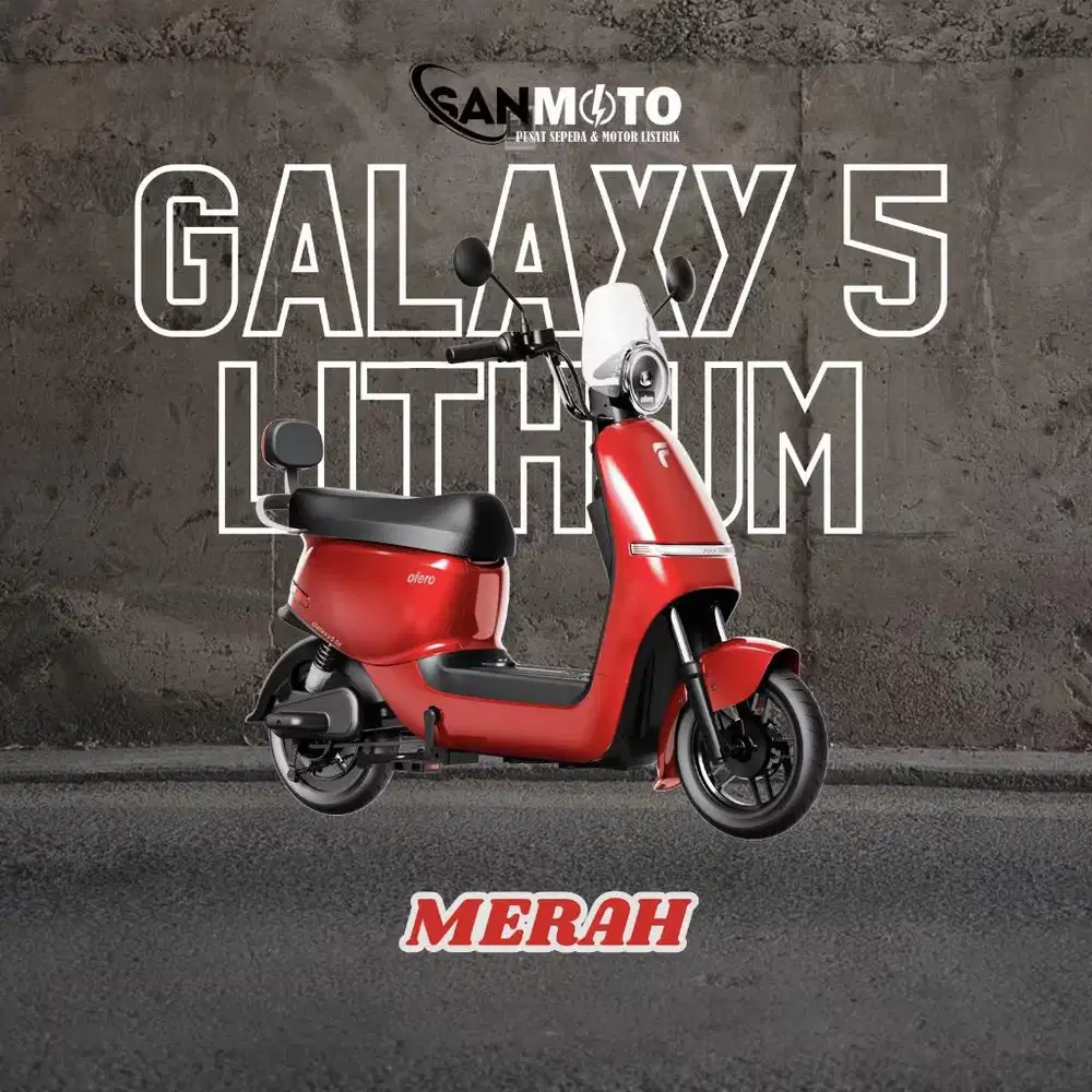 sepeda listrik ofero galaxy 5 lithium