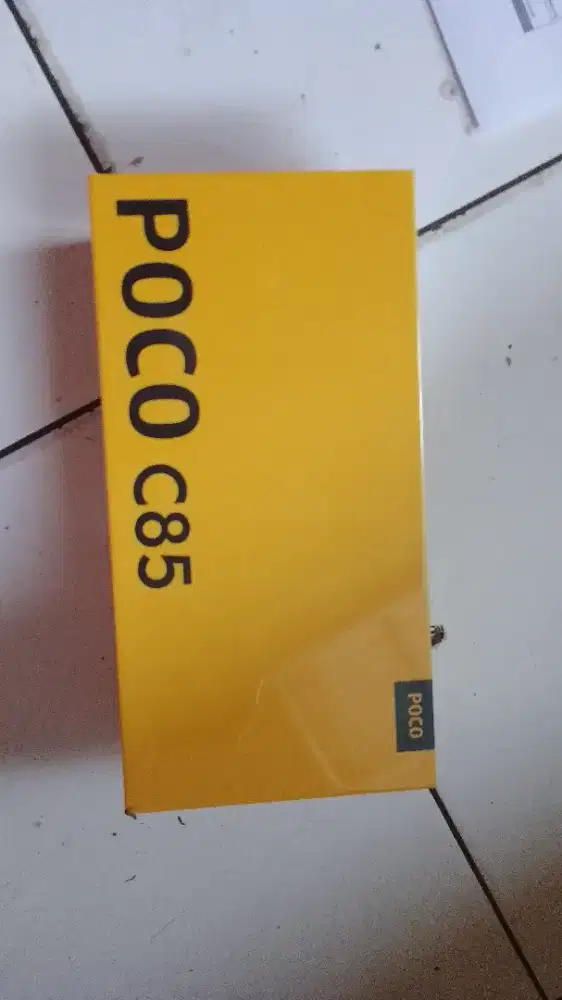 poco c85 6/128 hitam