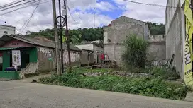 Tanah datar nempel jalan raya provinsi