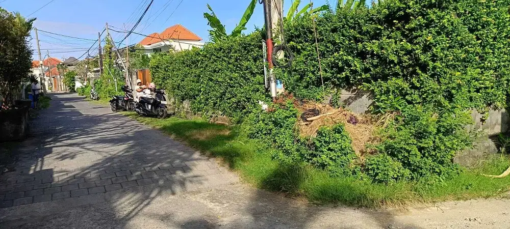 Jual Tanah Sanur Gg Tunjung Sari Cocok Vila2 Posisi Hook