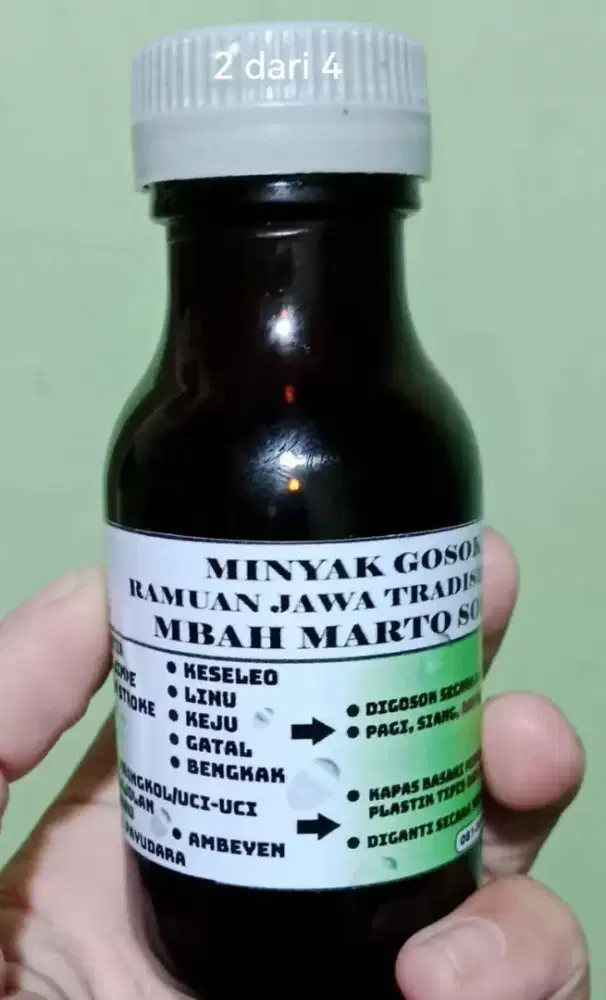 Minyak gosok Mbh marto solo