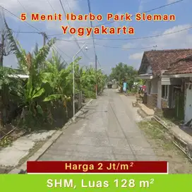 Tanah Yogyakarta 2 jt an/mtr Strategis 4 Menit Jl Raya Magelang