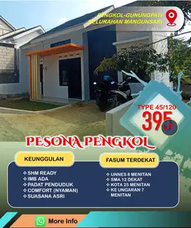 RUMAH BARU DAN SIAP HUNI MANGUNSARI GUNUNGPATI
