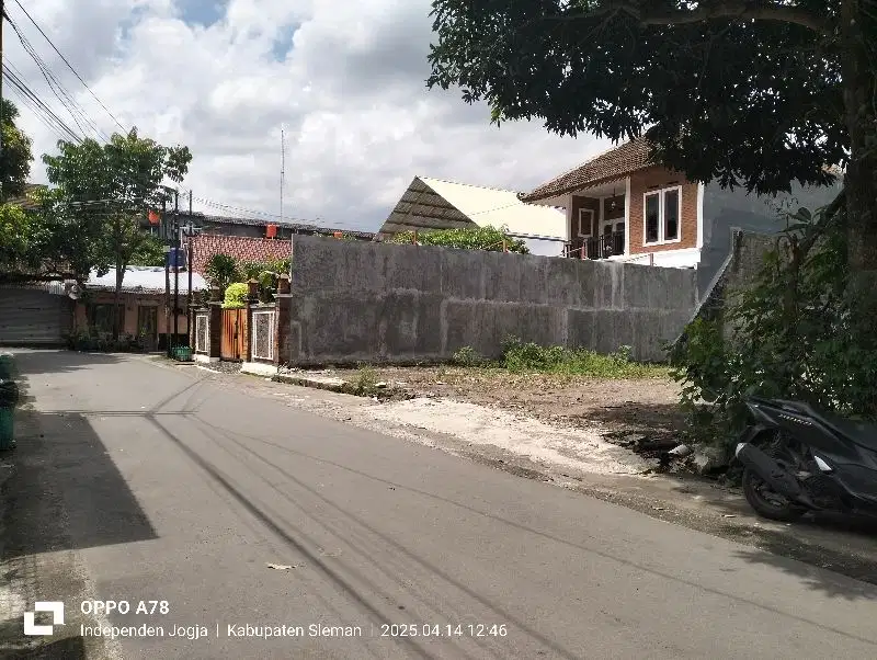 dijual tanah premium lokasi sedan belakang Hyatt utara Monjali