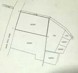 Tanah Di Jual Jl. Peta Utara  Pegadungan Kalideres, Jakarta Barat