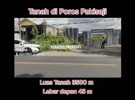 Sewa Tanah di Poros Jalan Pakisaji