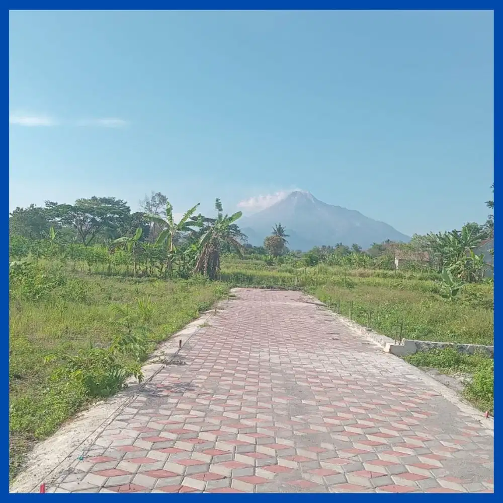 Dijual Tanah Pekarangan Jogja Kaliurang View Merapi Kaliurang