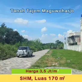 Tanah Yogyakarta 700 Meter Dari Jl Raya Tajem Maguwoharjo SHMP