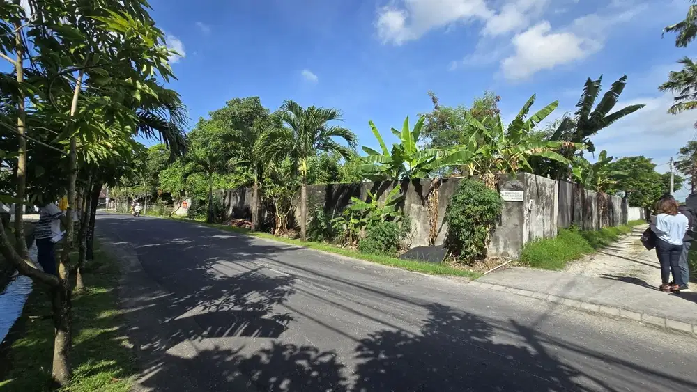 DIJUAL TANAH JALAN UTAMA KAYU TULANG CANGGU BALI
