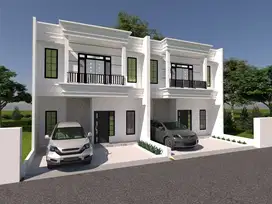 Rumah Desain Modern Cipayung,Cash KPR