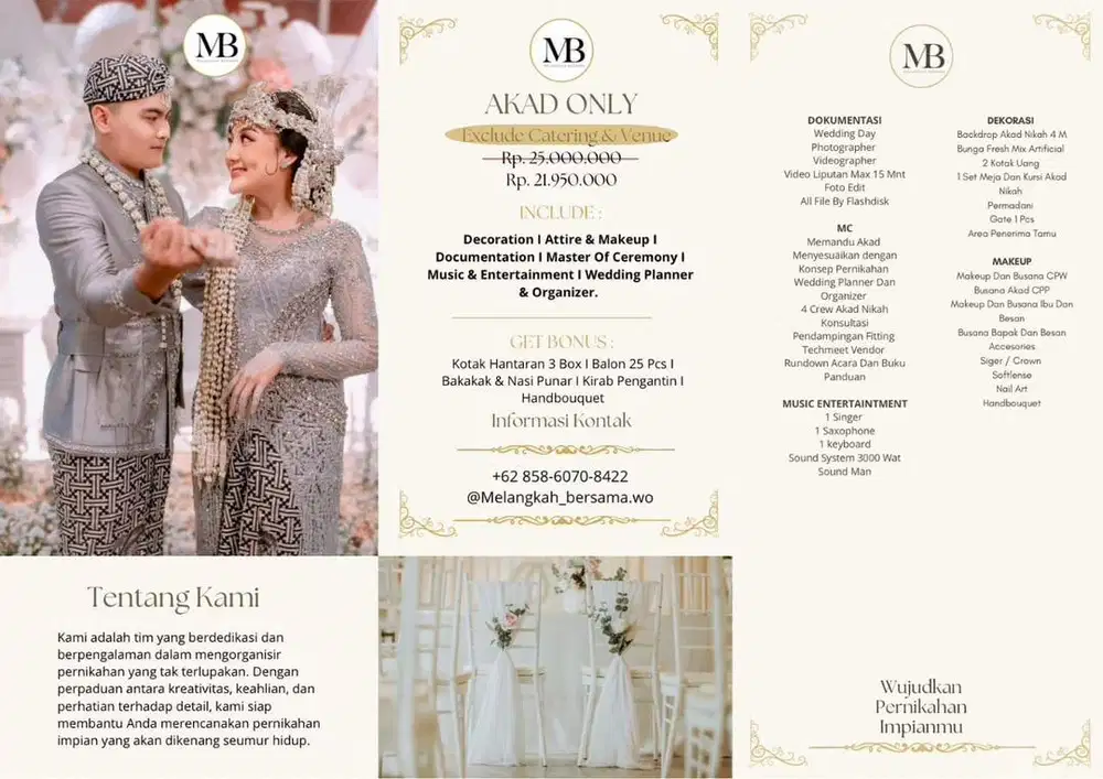 Wedding organizer paket murah
