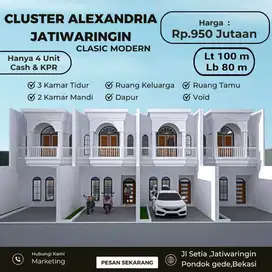 BRAND New House Jatiwaringin,tersedia 4 Unit