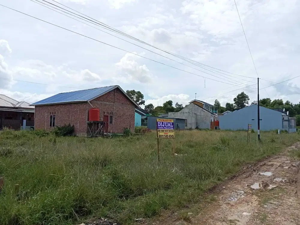 DIJUAL TANAH 2 KAPLING @150M2 DEKAT JALAN TOL MANGGAR, BALIKPAPAN