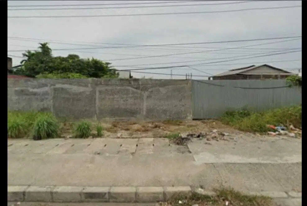 Dijual Tanah Jl. Kapten Sumarsono Sudah Pagar Tembok