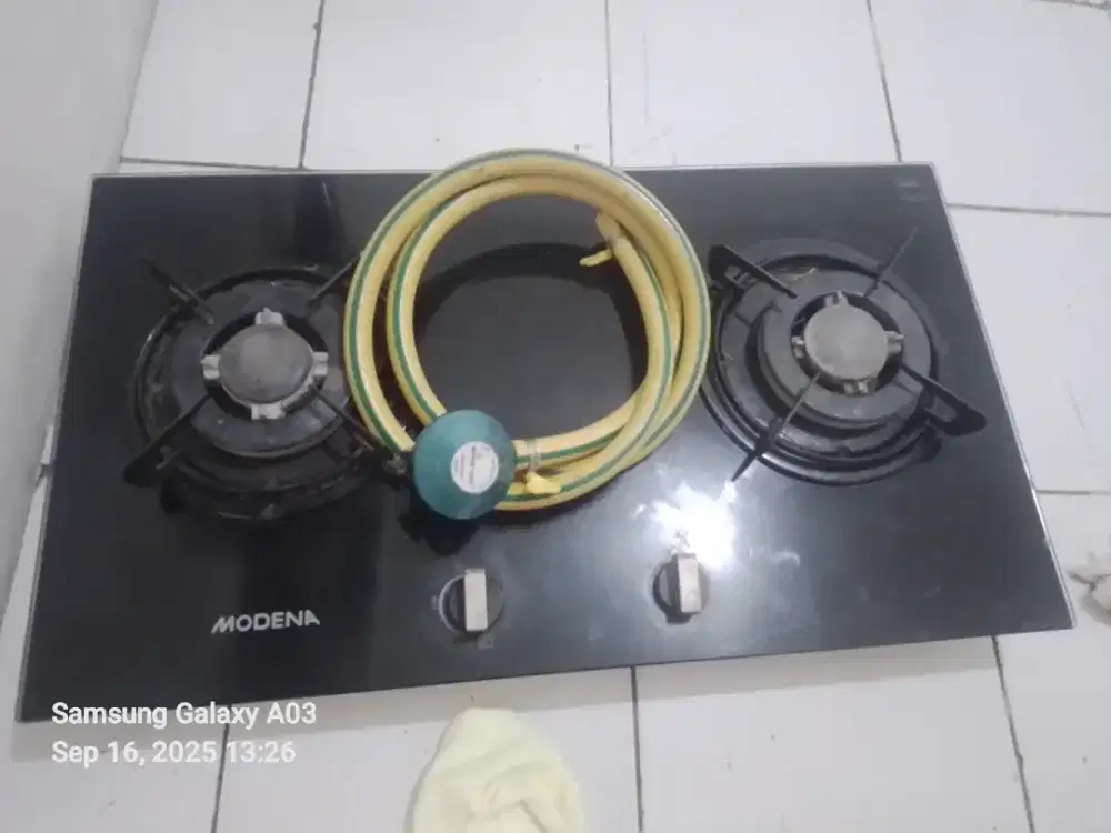 Modena kompor Tanam 2 tungku