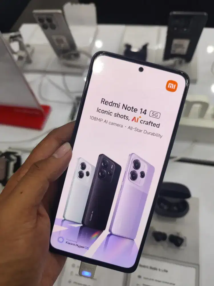 Redmi note 14 5G 8/256 garansi 15bln