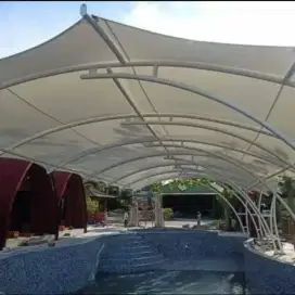 Kanopi atap kain membrane