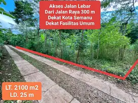 Jual tanah murah di Sumberwungu Tepus Gunung Kidul Dekat Amikom YK
