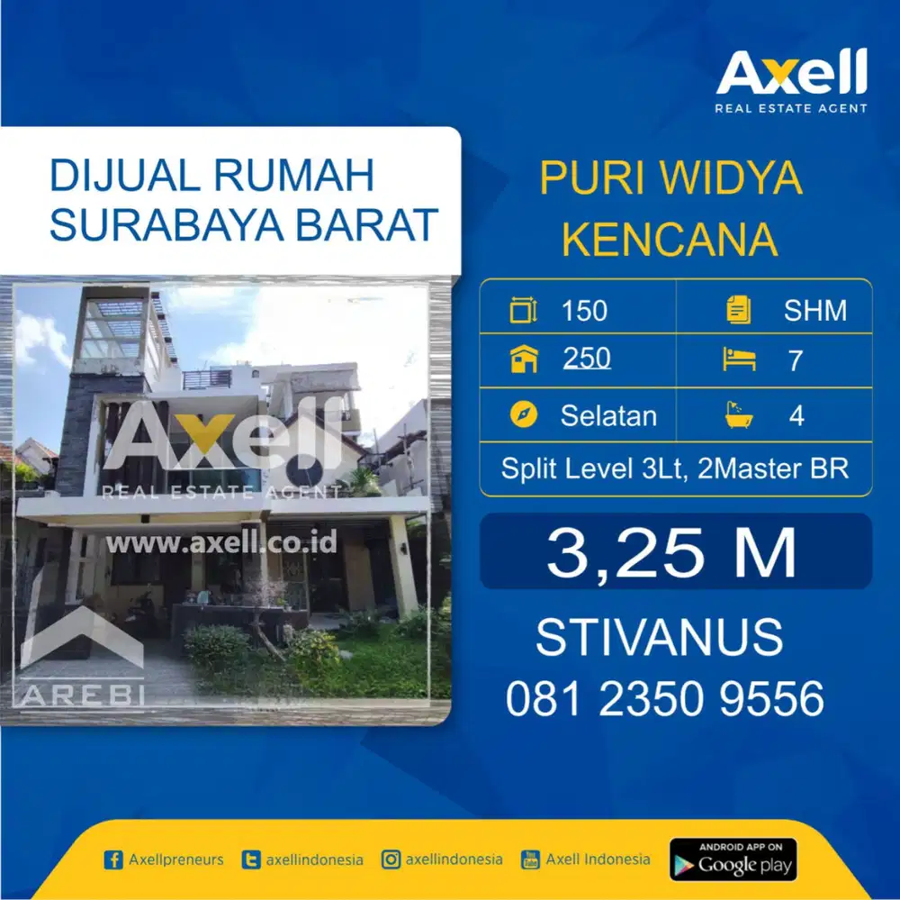 Rumah Citraland Puri Widya Kencana Dijual